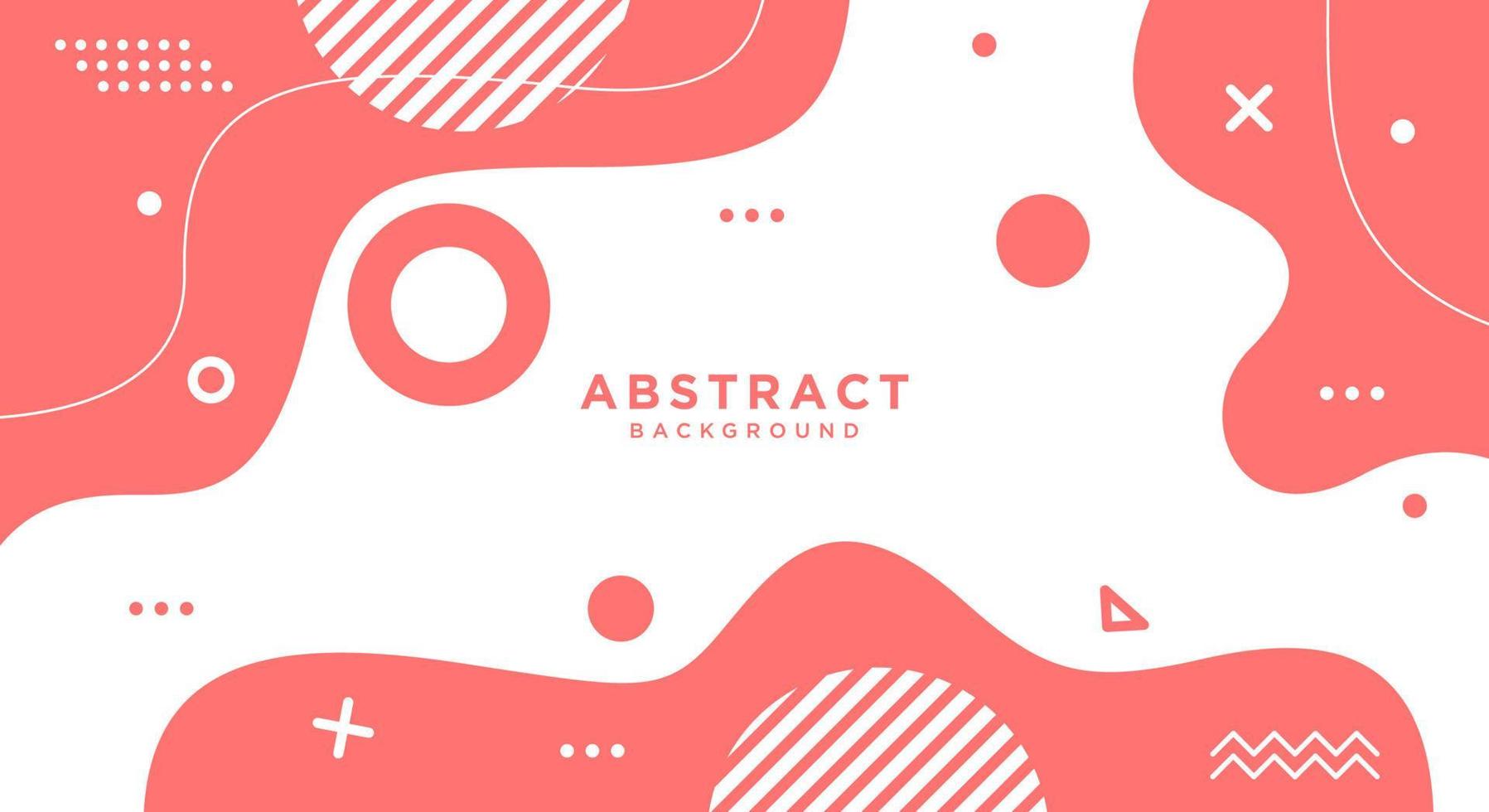 abstract kleurrijk roze met meetkundig vorm combinatie achtergrond ontwerp. bruikbaar voor groet kaart, banier, landen bladzijde, presentatie achtergrond, enz. vector