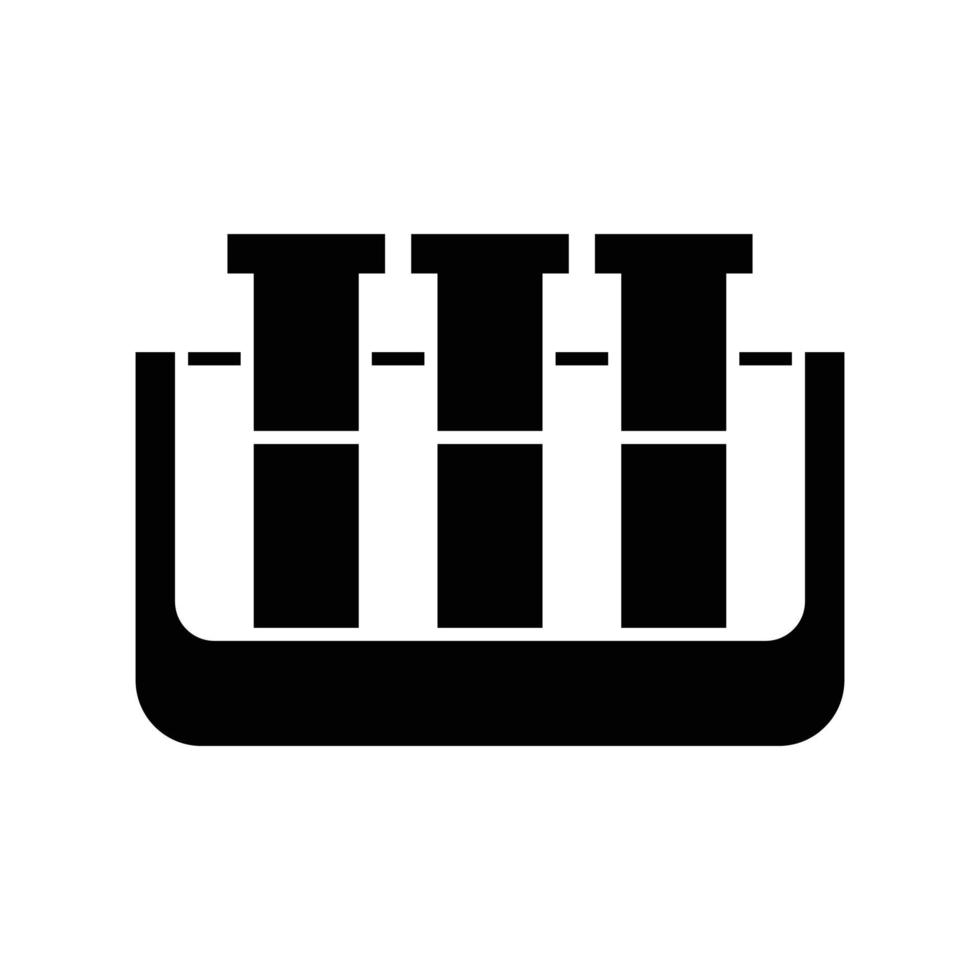 chemisch fles icoon vector