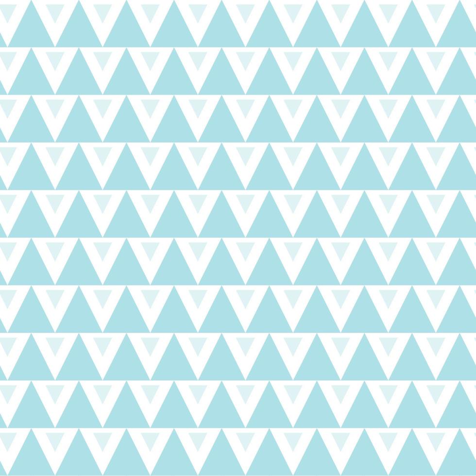 schattig naadloos hand getekend patronen. elegant modern vector patronen met blauw driehoeken. grappig infantiel herhalende afdrukken