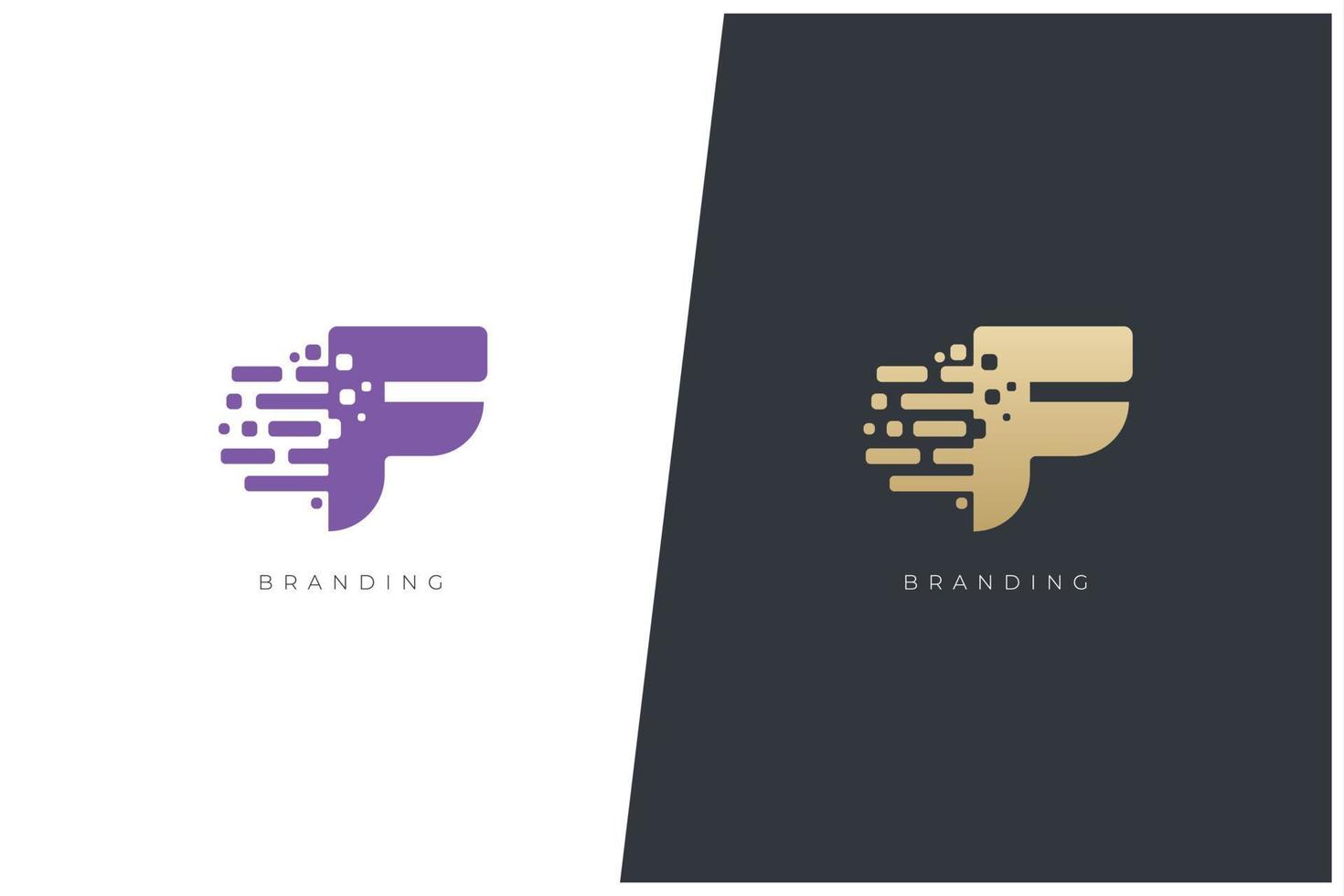 f brief logo vector concept icoon handelsmerk. universeel f logotype merk