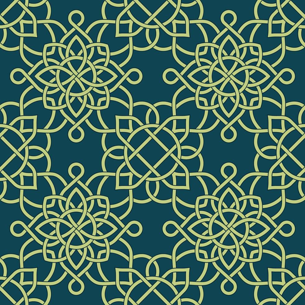 Keltische knoop naadloos patroon vector