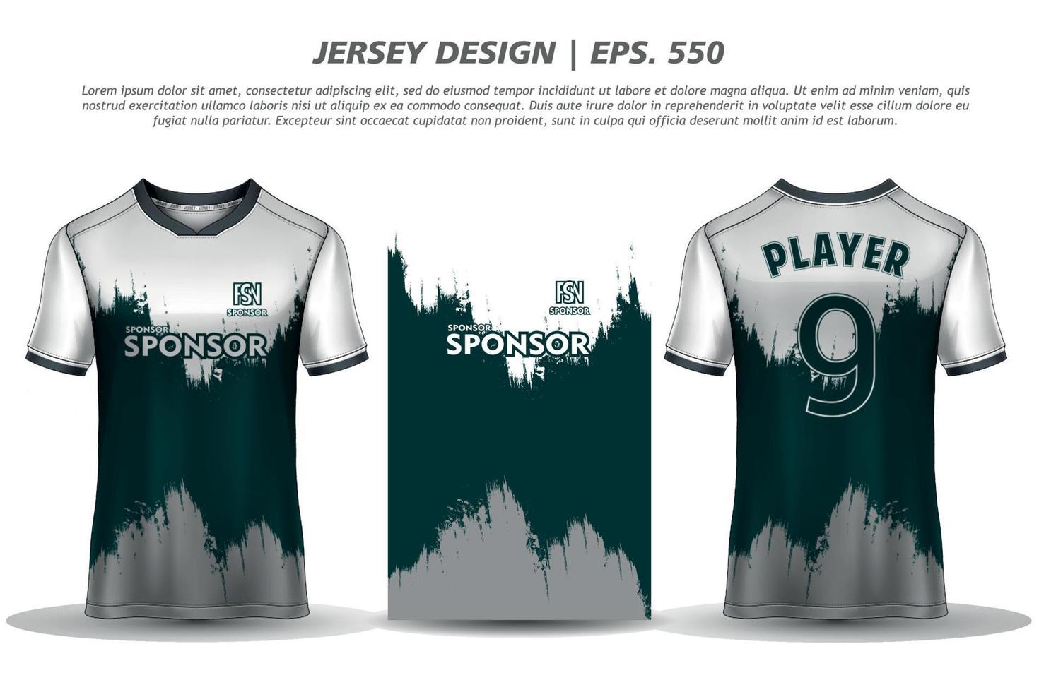 jersey ontwerp sublimatie t-shirt premium geometrisch patroon ongelooflijke vector collectie voor voetbal voetbal racen fietsen gaming motorcross sport