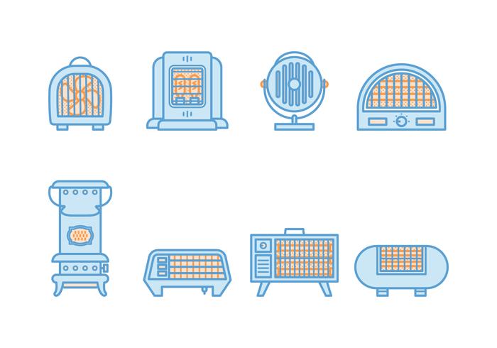 Gratis Vintage Verwarmer Vector