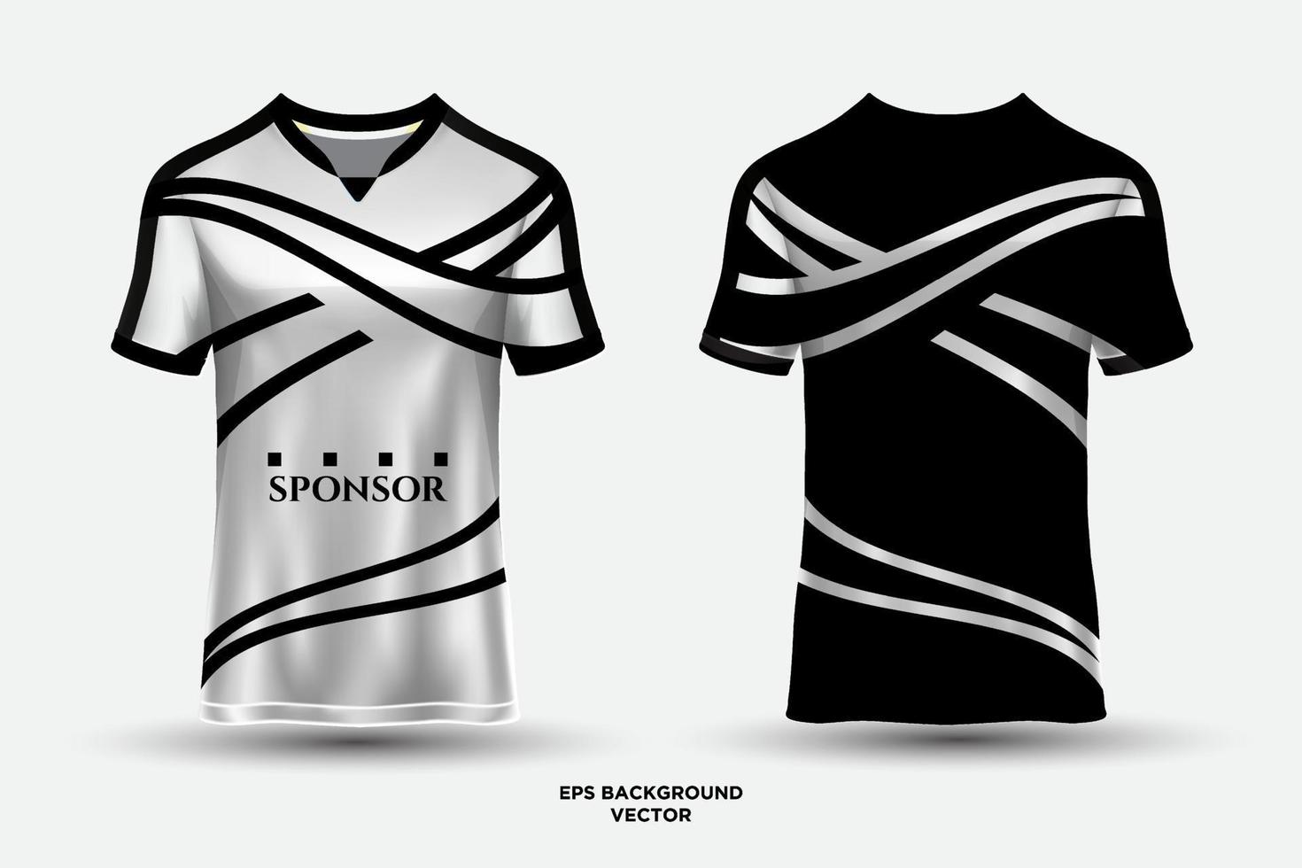 t overhemd sport- abstract Jersey geschikt voor racen, voetbal, gamen, motorcross en e sport- vector