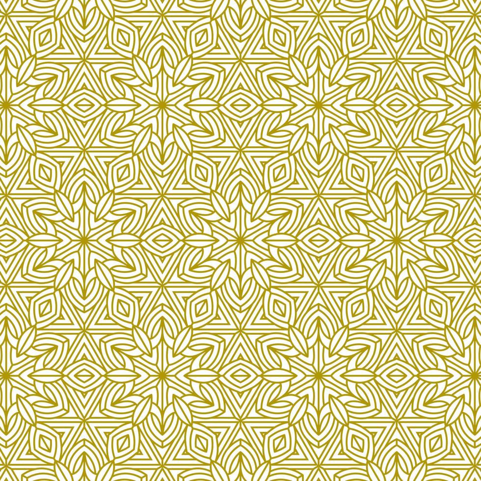 mandala lijn etnisch achtergrond abstract patroon vector