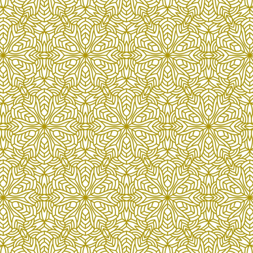 mandala lijn etnisch achtergrond abstract patroon vector