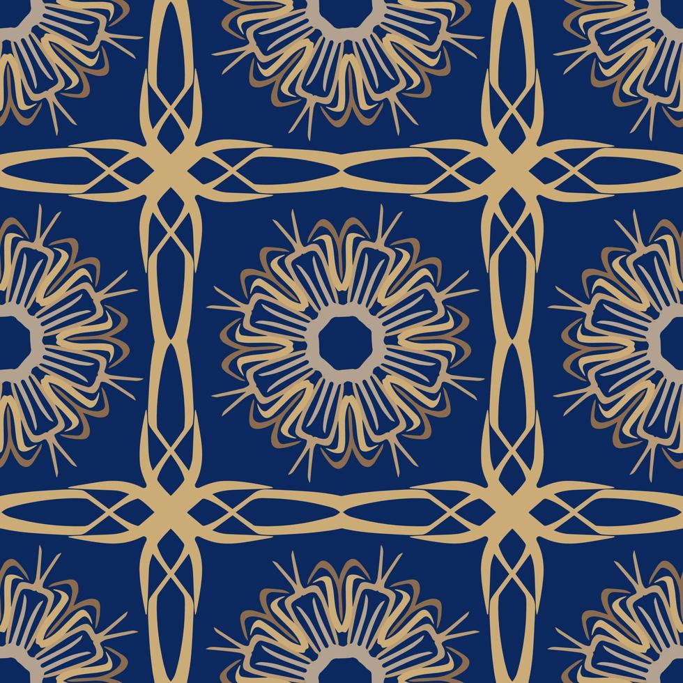 elegant meetkundig naadloos patroon met tribal vorm geven aan. ontworpen in ikat, boho, azteeks, volk, motief, luxe Arabisch stijl. ideaal voor kleding stof kledingstuk, keramiek, behang. vector illustratie.