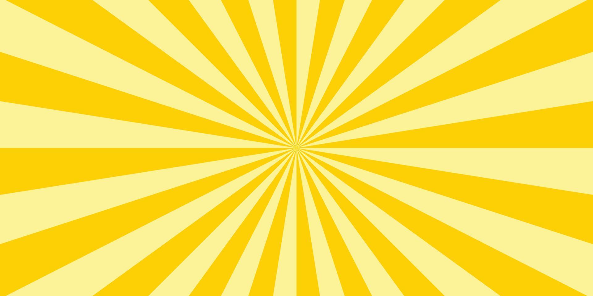 abstract explosie achtergrond in helling geel kleur. Aziatisch stijl schittering effect. zonneschijn fonkeling patroon. vector illustratie van een radiaal straal. versmallen straal. voor achtergronden, affiches, spandoeken, dekt.