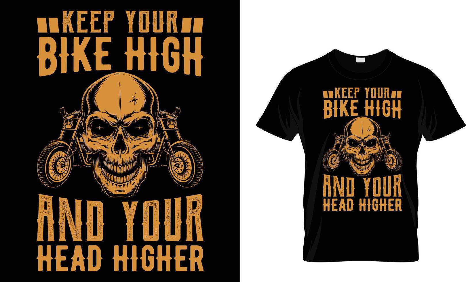 fietser t-shirt ontwerp vector