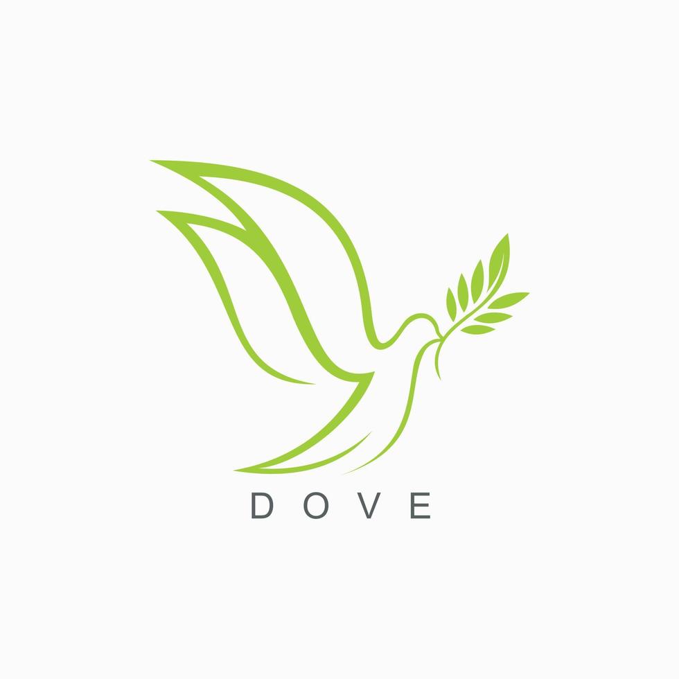 duif logo of icoon ontwerp vector