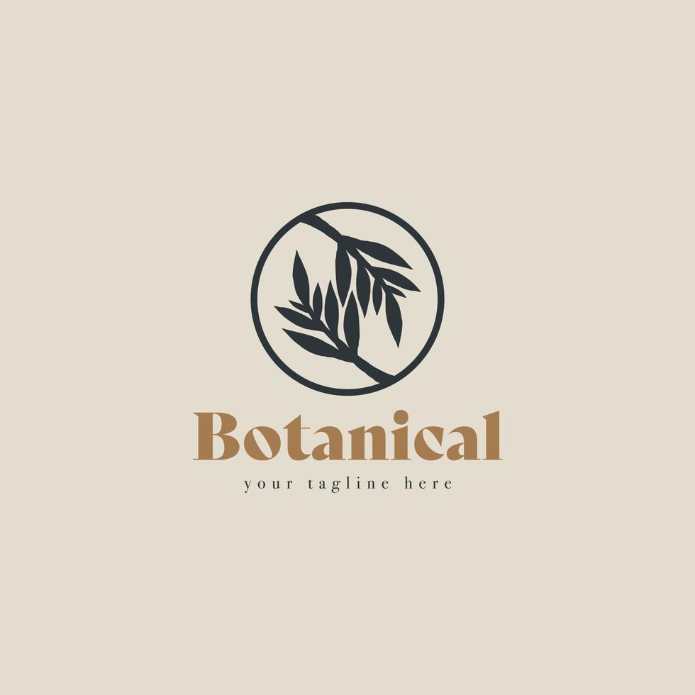 fabriek Afdeling hipster minimaal logo vector met blad gemakkelijk lijn schets icoon. Afdeling blad monoline lijn kunst logo sjabloon vector illustratie