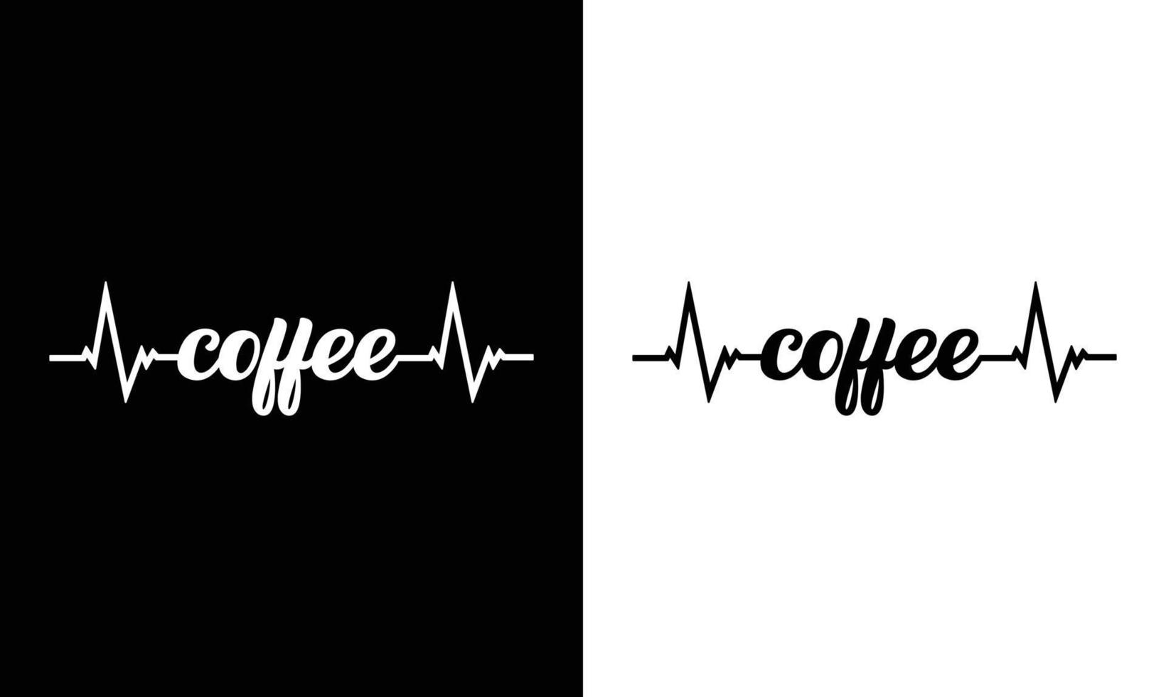 koffie citaat t overhemd ontwerp, typografie vector