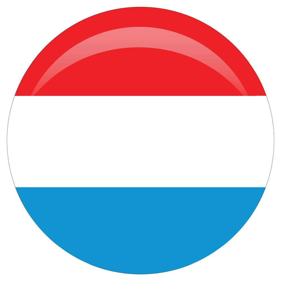 Luxemburg vlag. accuraat dimensies, element proporties en kleuren vector