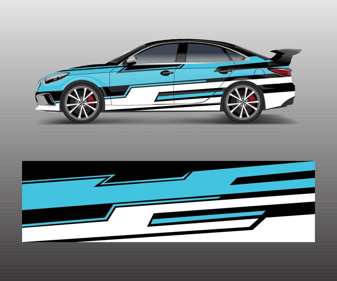 sport auto racing inpakken ontwerp. vector ontwerp. abstract racing grafisch vector voor sport auto inpakken ontwerp