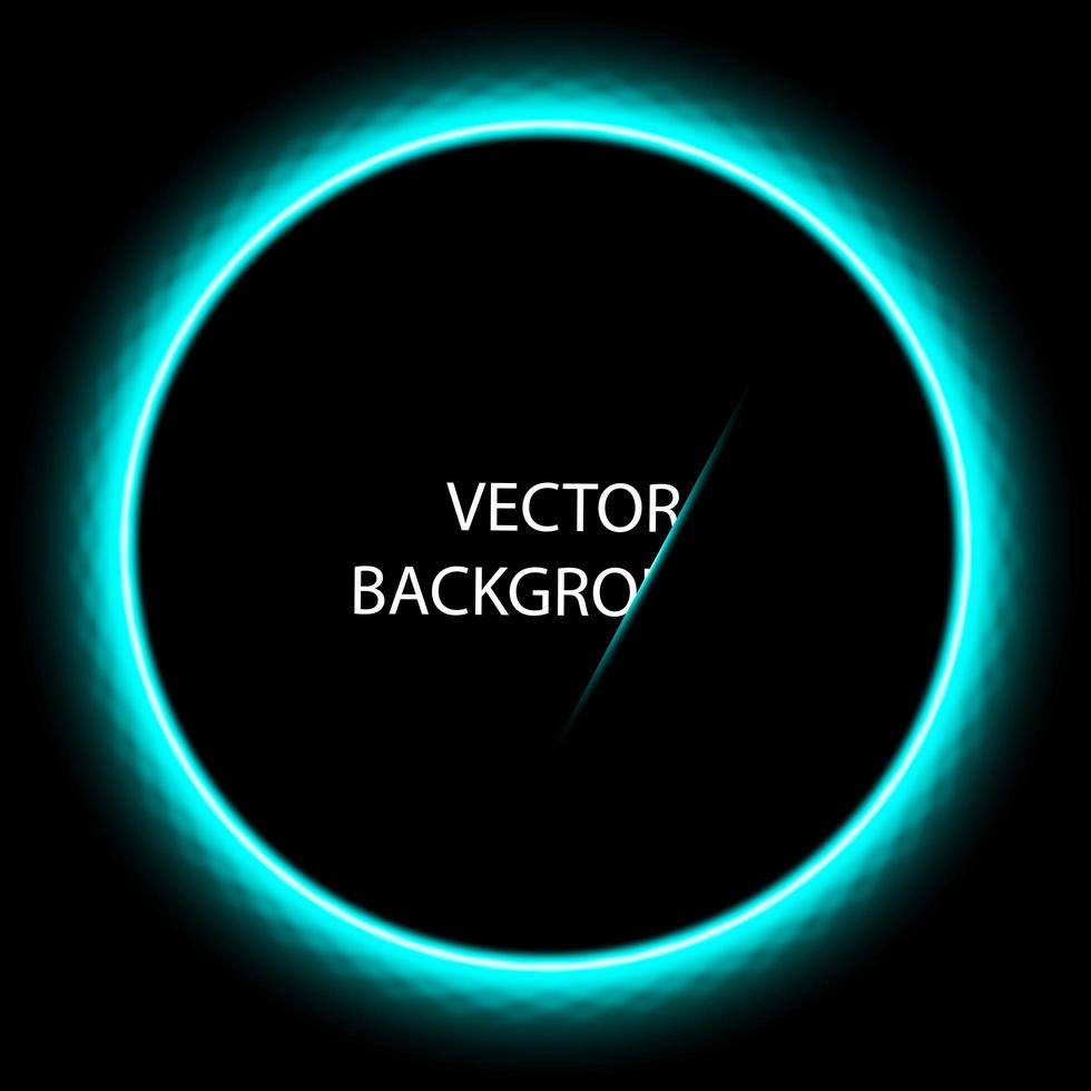donker donkerblauw abstracte cirkel technische achtergrond vector