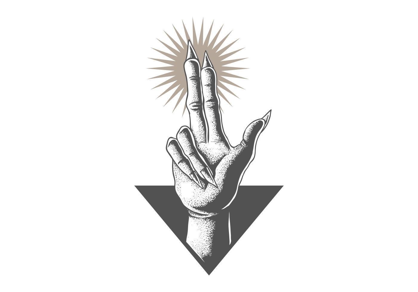 dien satanisch in vector