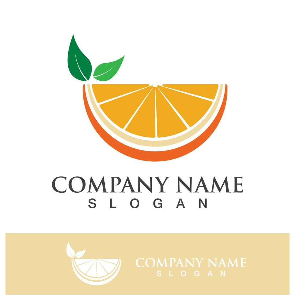oranje logo icoon ontwerp illustratie vector