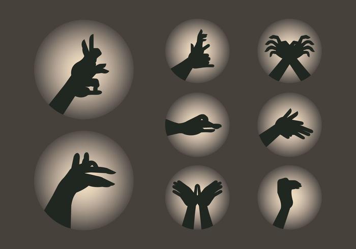 Gratis Shadow Puppet vector