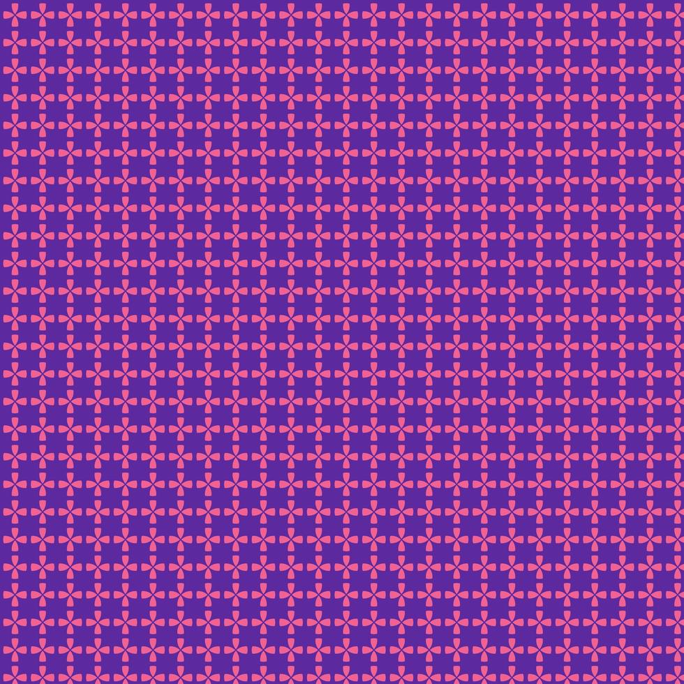 geometrische cirkel en vierkant roze en violet patroon vector