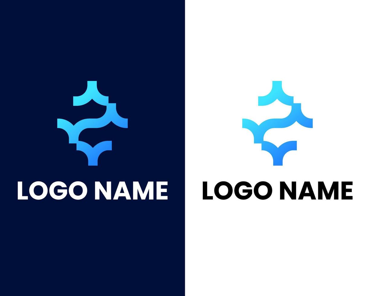 letter z en y modern logo ontwerpsjabloon vector