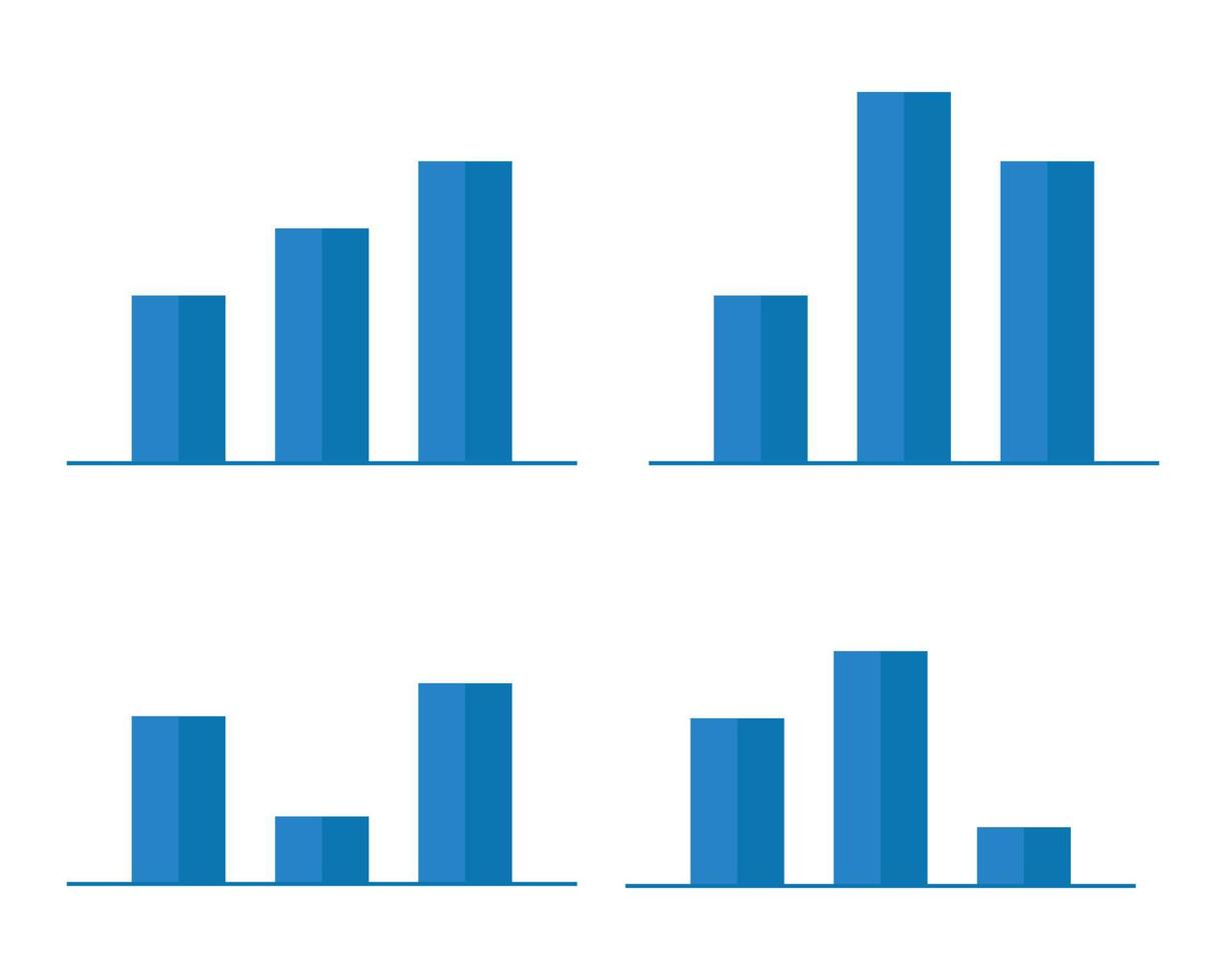 diagram voor presentatie vector