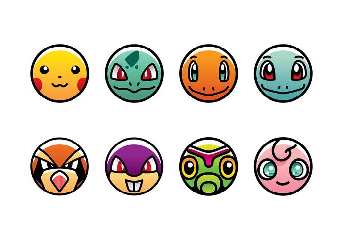 POKEMON ICON VECTOR GRATIS