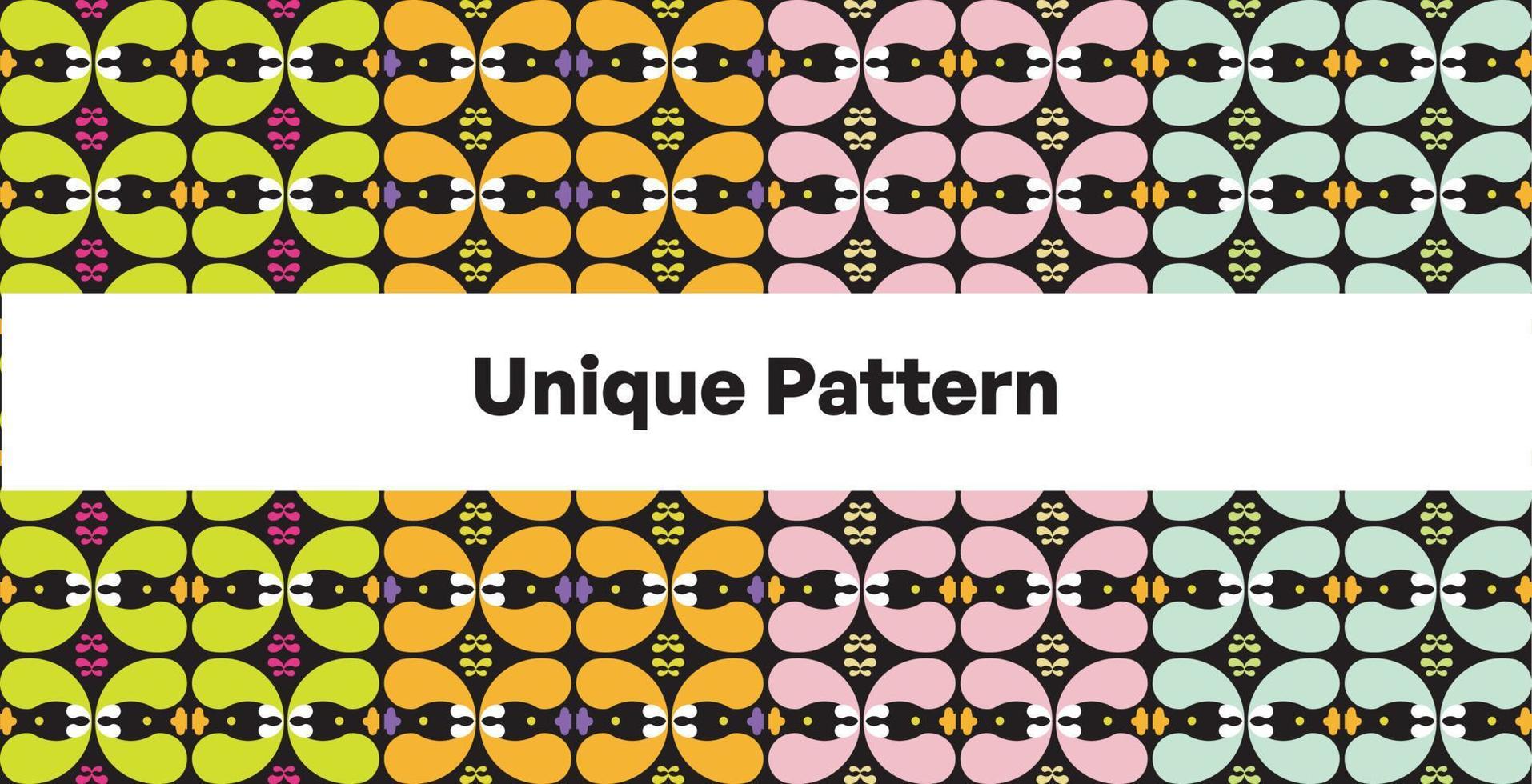 uniek etnisch patroon en achtergrond voor textiel doel vector
