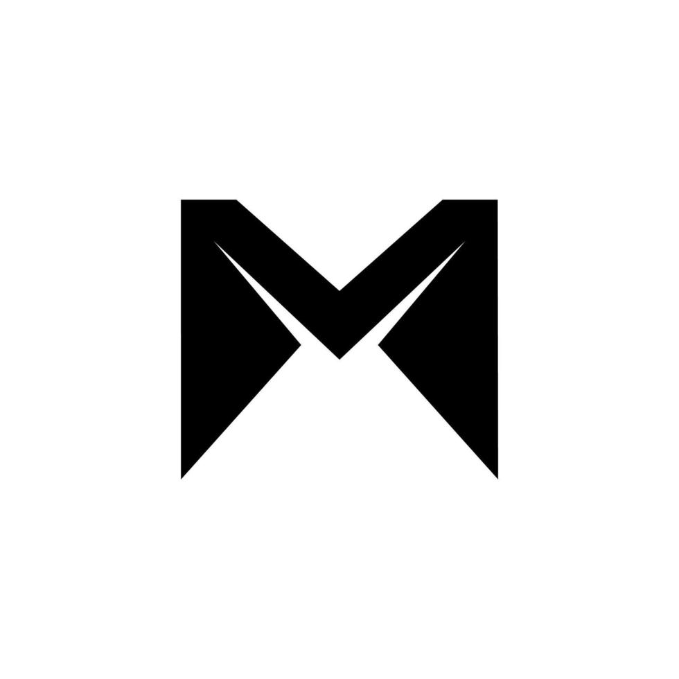 eerste m logo concept vector. creatief icoon symbool vrij vector