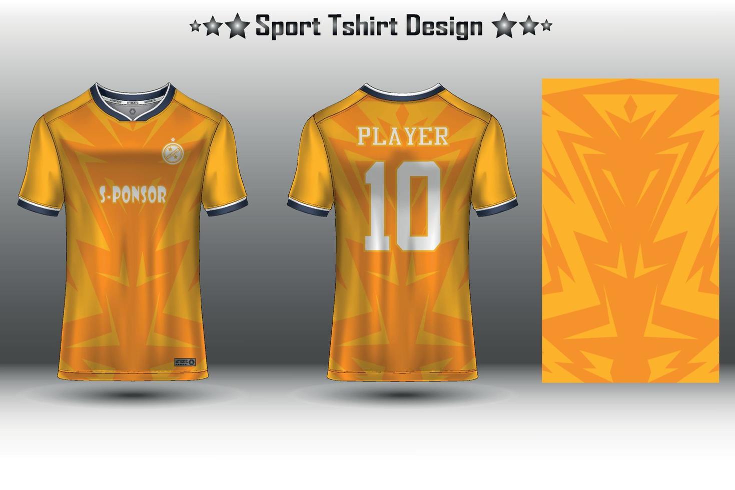 Amerikaans voetbal Jersey model, voetbal Jersey model, wielersport Jersey mockup en sport Jersey mockup met abstract meetkundig patroon vector