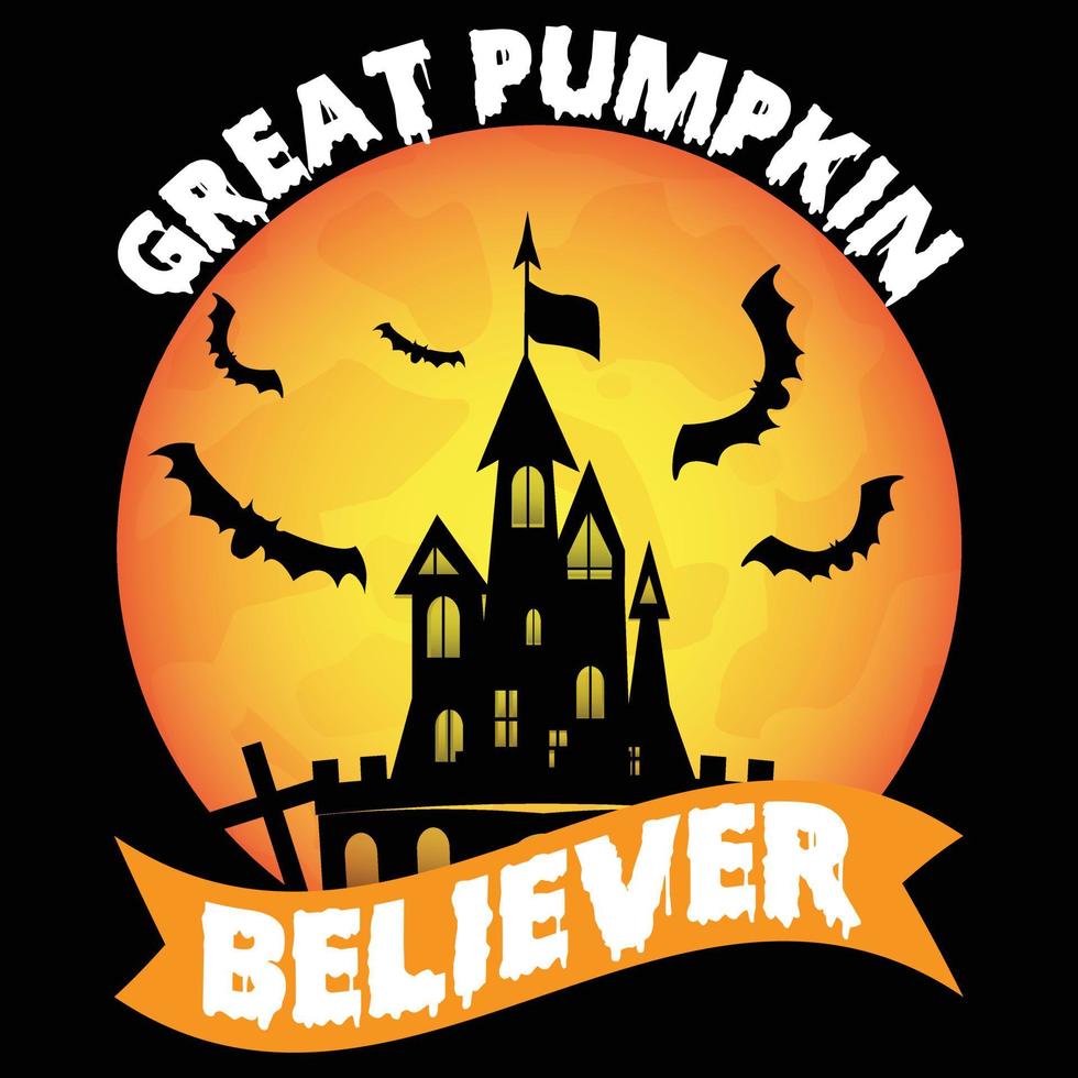 halloween t-shirt ontwerp vector