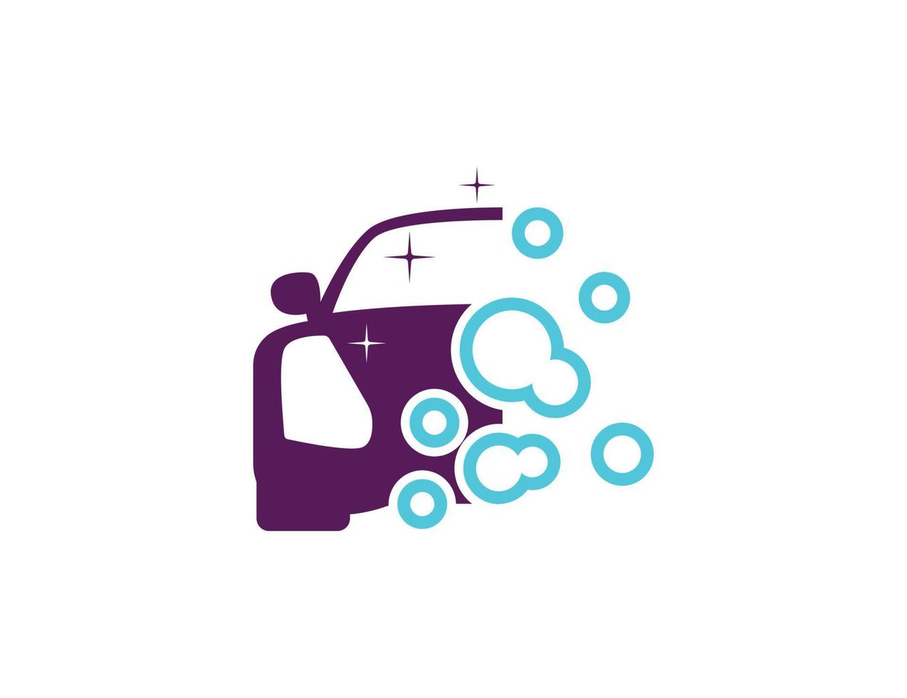 auto wassen logo ontwerp illustratie vector