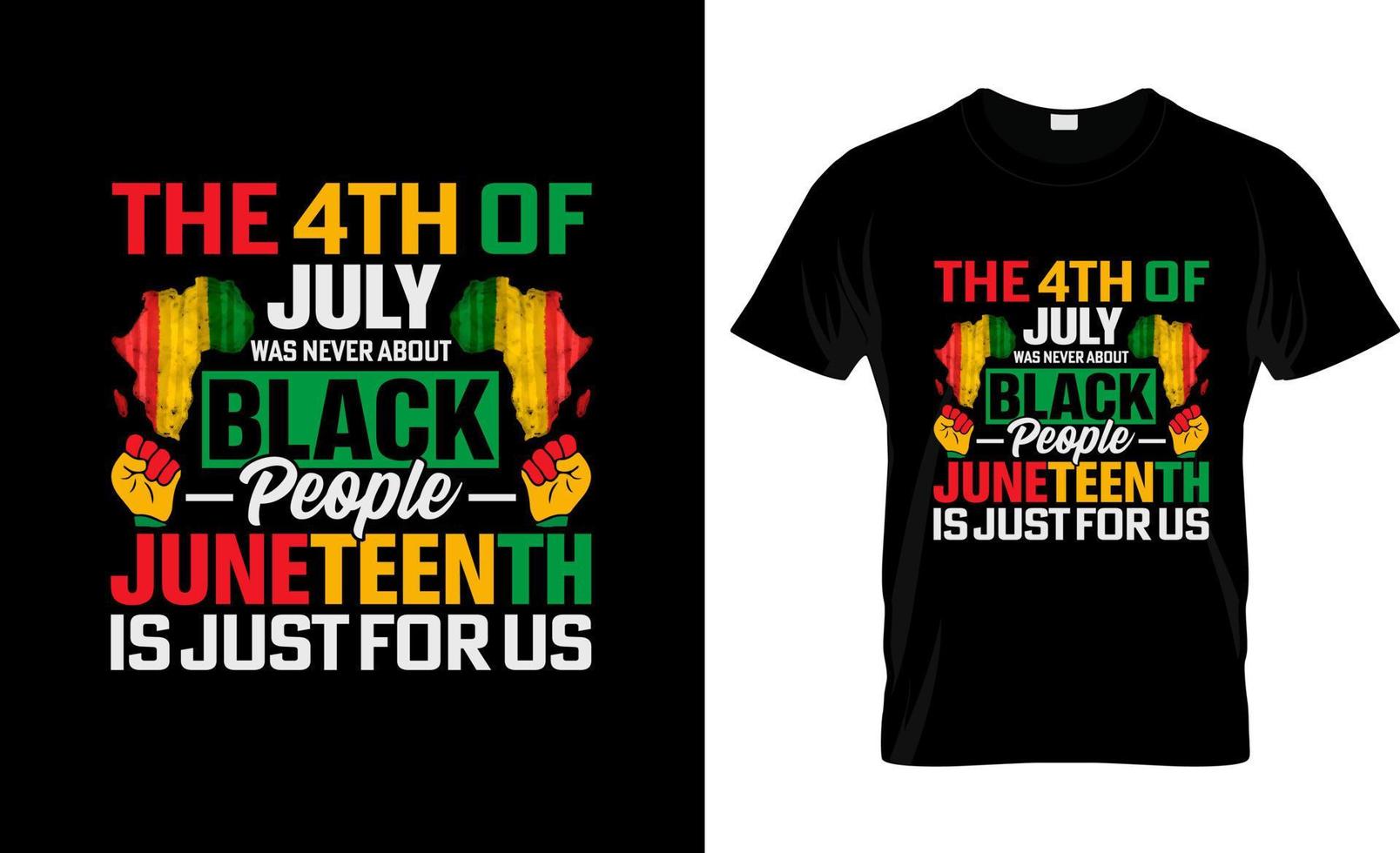 juneteenth t-shirt ontwerp, juneteenth t-shirt leuze en kleding ontwerp, juneteenth typografie, juneteenth vector, juneteenth illustratie vector