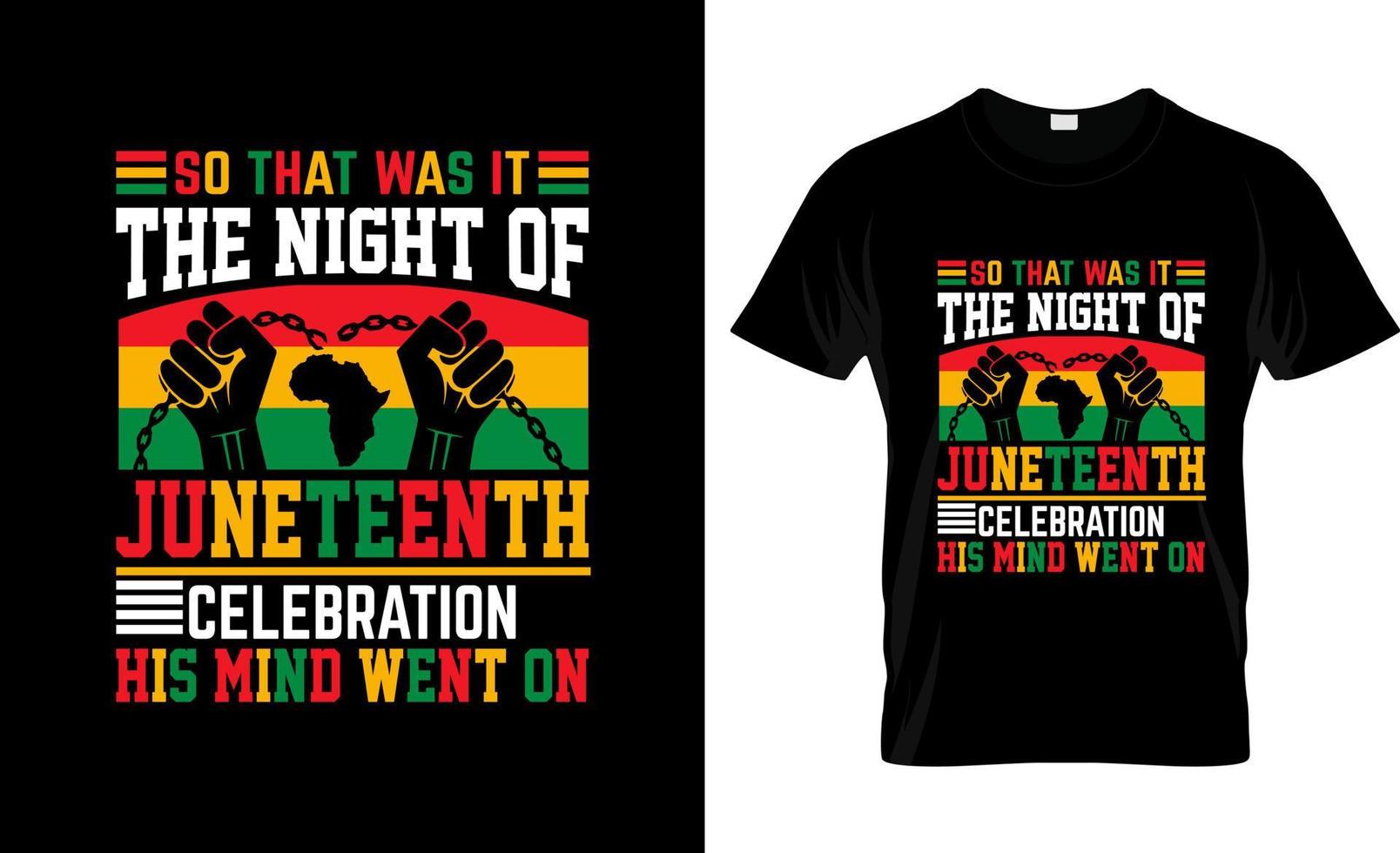 juneteenth t-shirt ontwerp, juneteenth t-shirt leuze en kleding ontwerp, juneteenth typografie, juneteenth vector, juneteenth illustratie vector