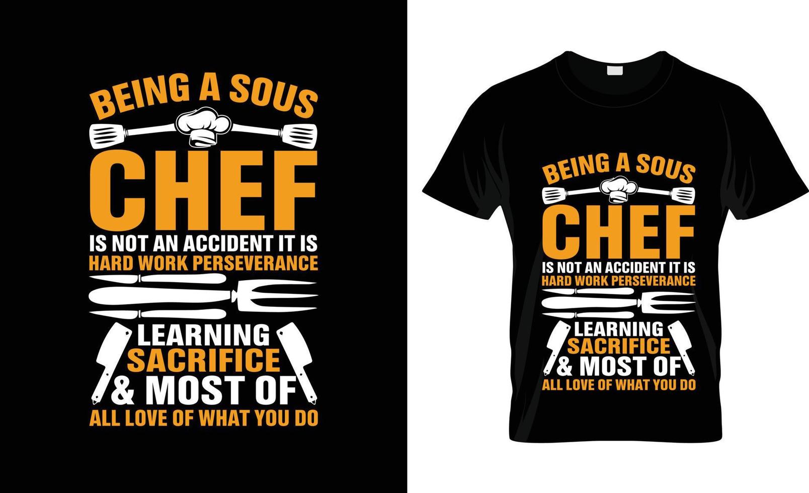 chef t-shirt ontwerp, chef t-shirt leuze en kleding ontwerp, chef typografie, chef vector, chef illustratie vector