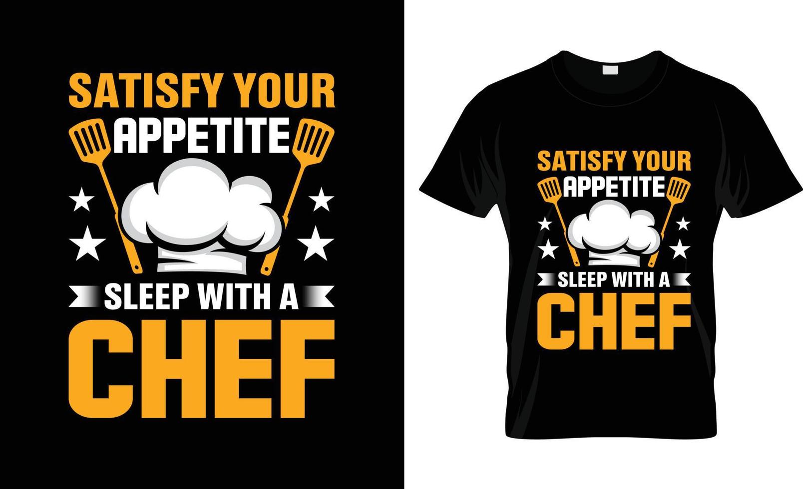 chef t-shirt ontwerp, chef t-shirt leuze en kleding ontwerp, chef typografie, chef vector, chef illustratie vector