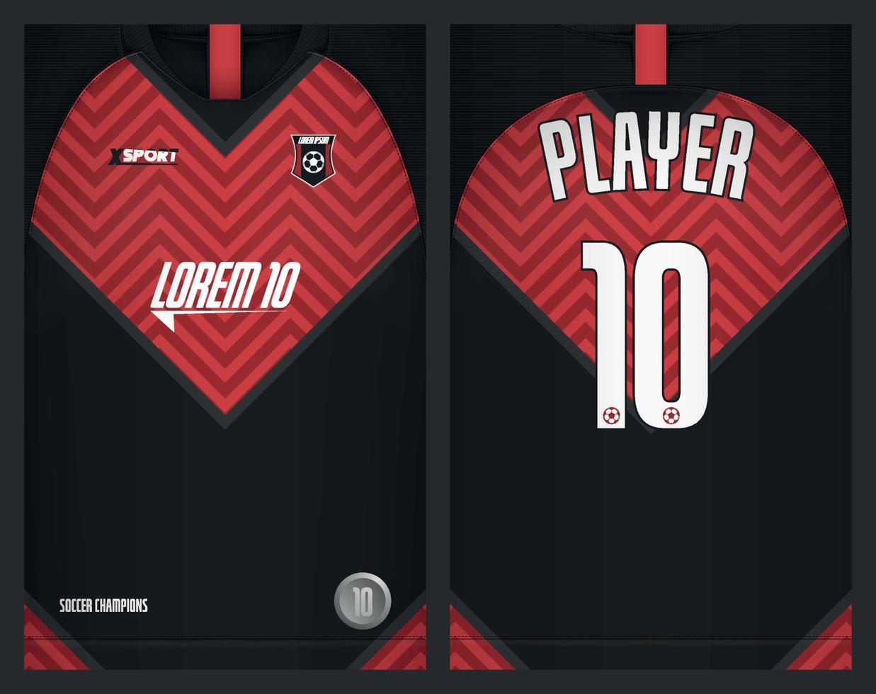 voetbal Jersey ontwerp voor sublimatie, sport t overhemd ontwerp vector