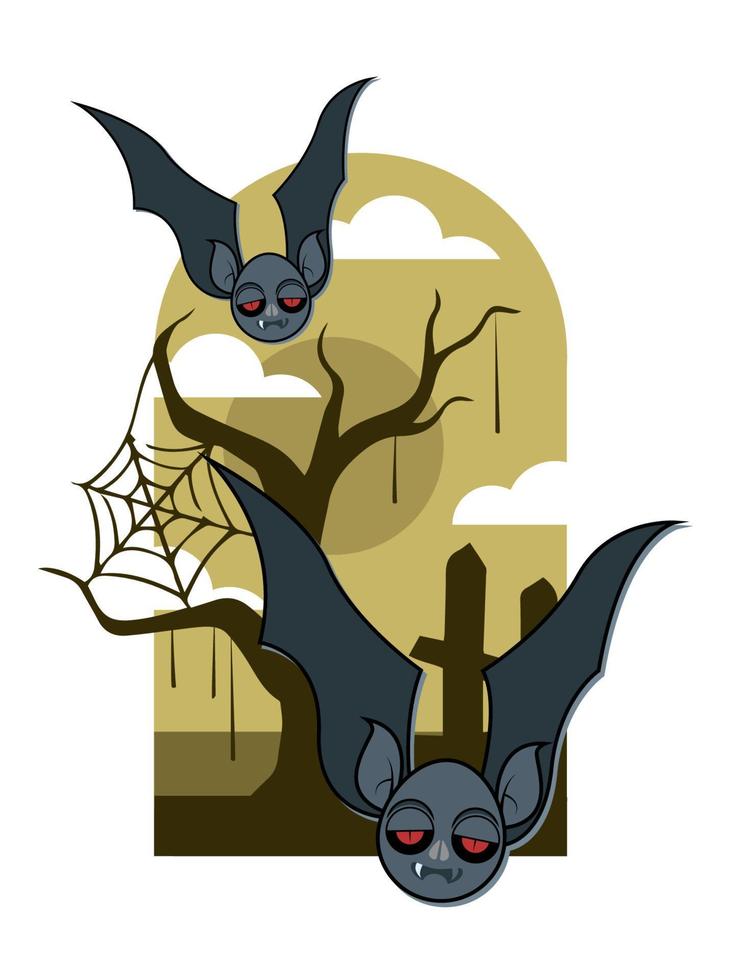 slecht knuppel. perfect voor uw halloween ontwerp elementen. vector