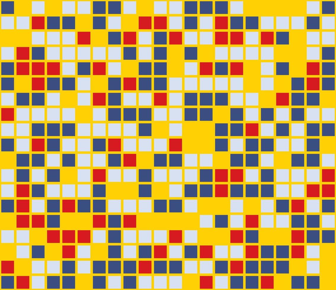 kleur mozaïek. kleurrijk achtergrond. abstract naadloos patroon. vector illustratie.