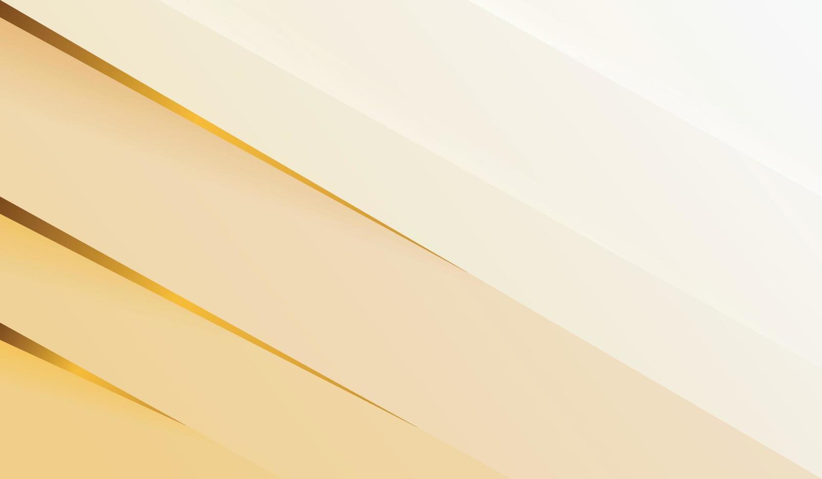 achtergrond wit goud modern ontwerp vector