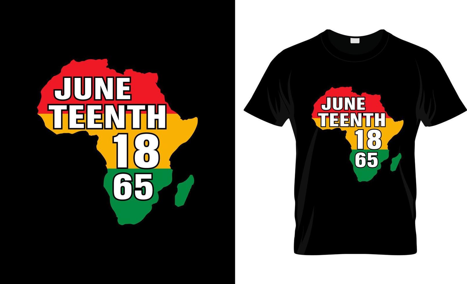 juneteenth t-shirt ontwerp, juneteenth t-shirt leuze en kleding ontwerp, juneteenth typografie, juneteenth vector, juneteenth illustratie vector