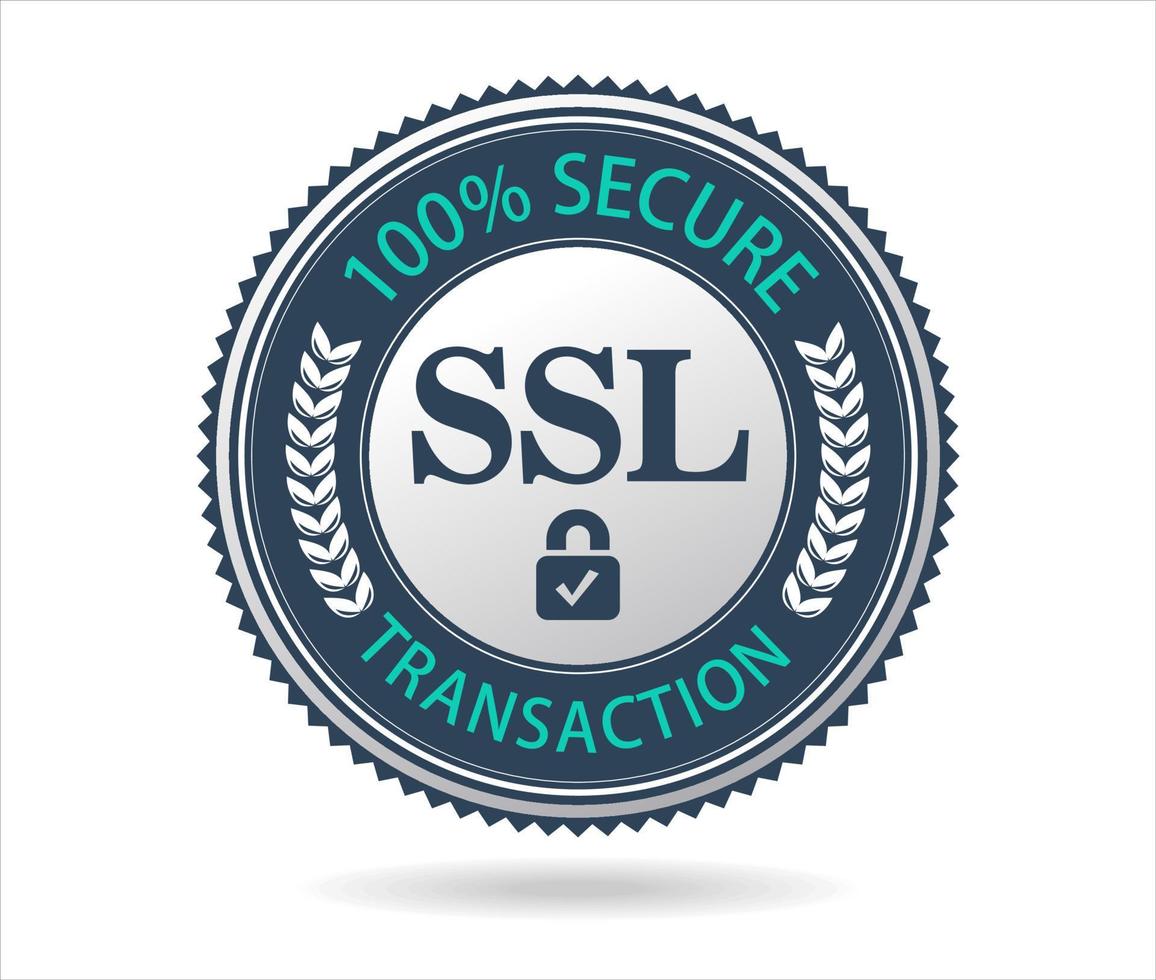 ssl bescherming beveiligen icoon vector illustratie geïsoleerd Aan wit achtergrond