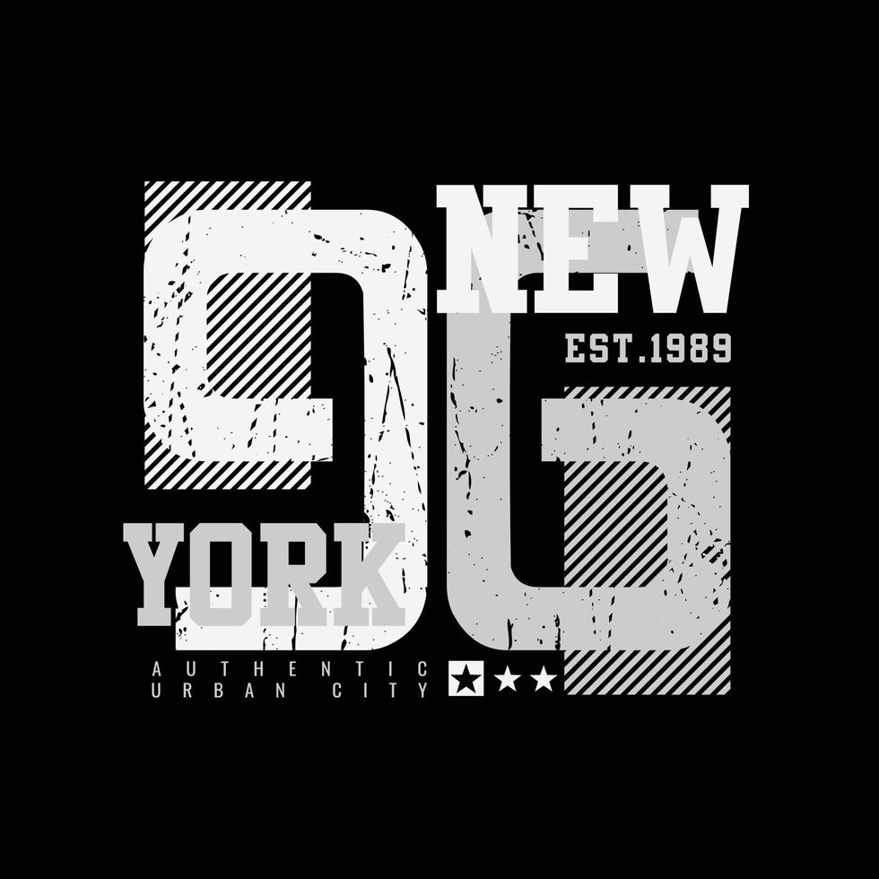 nieuw york stedelijk vector illustratie en typografie, perfect voor t-shirts, hoodies, prints enz.