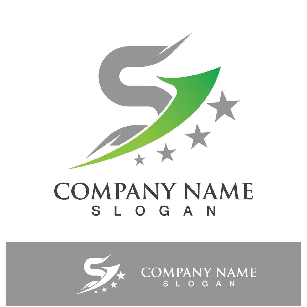 zakelijke corporate s brief logo ontwerp vector