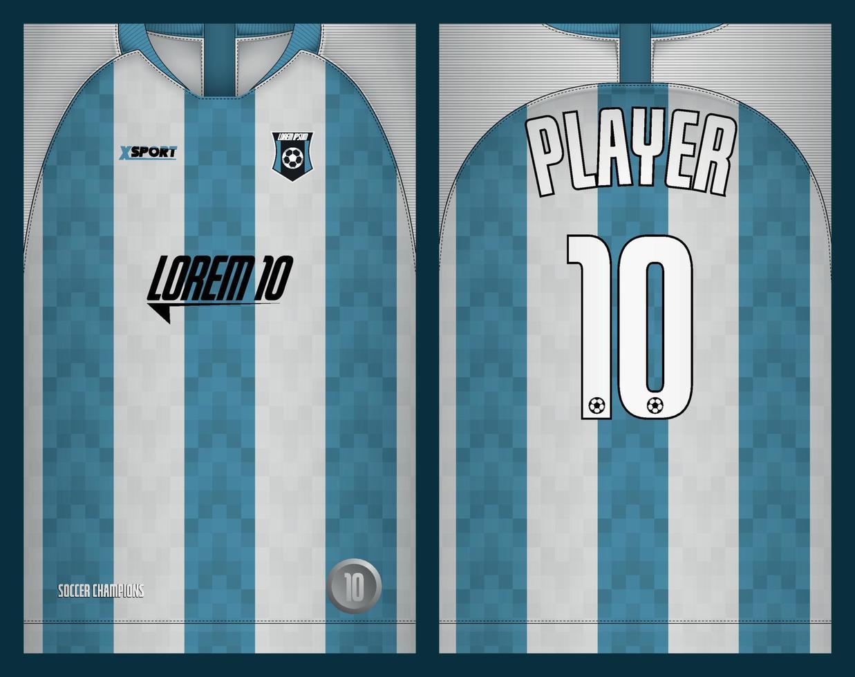 voetbal Jersey ontwerp voor sublimatie, sport t overhemd ontwerp vector