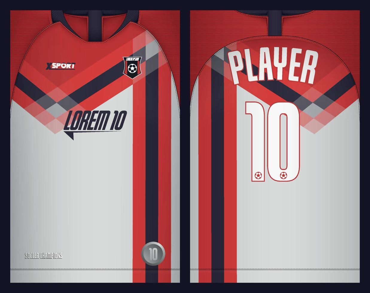 voetbal Jersey ontwerp voor sublimatie, sport t overhemd ontwerp vector