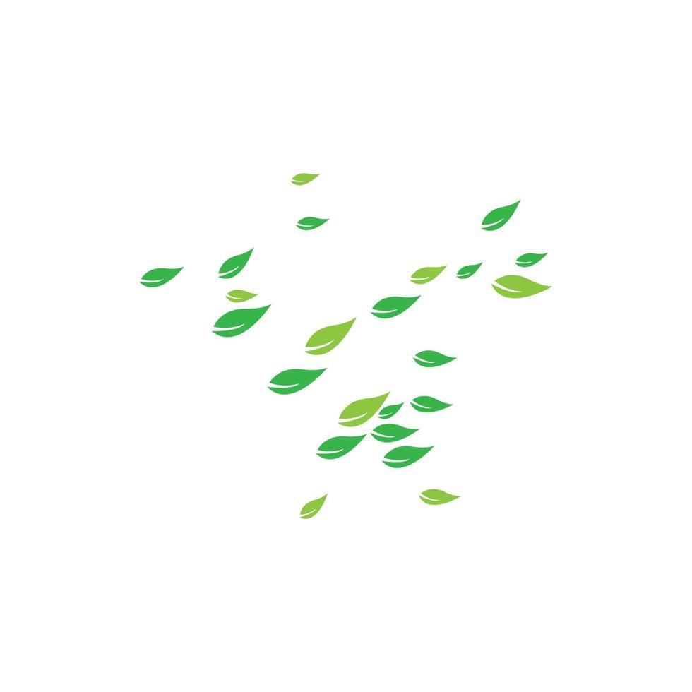 groei blad logo vector