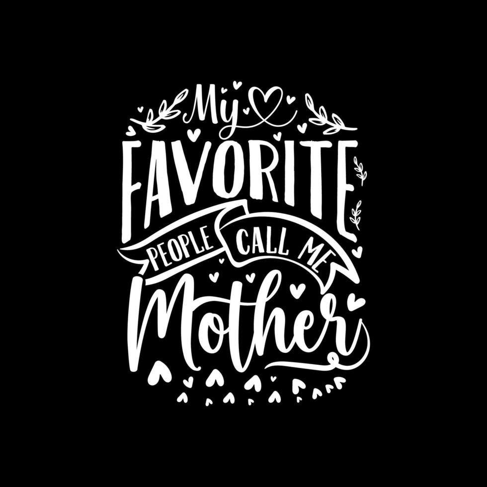 moederdag moeder minnaar cadeau idee beste moeder t-shirt vector kunst