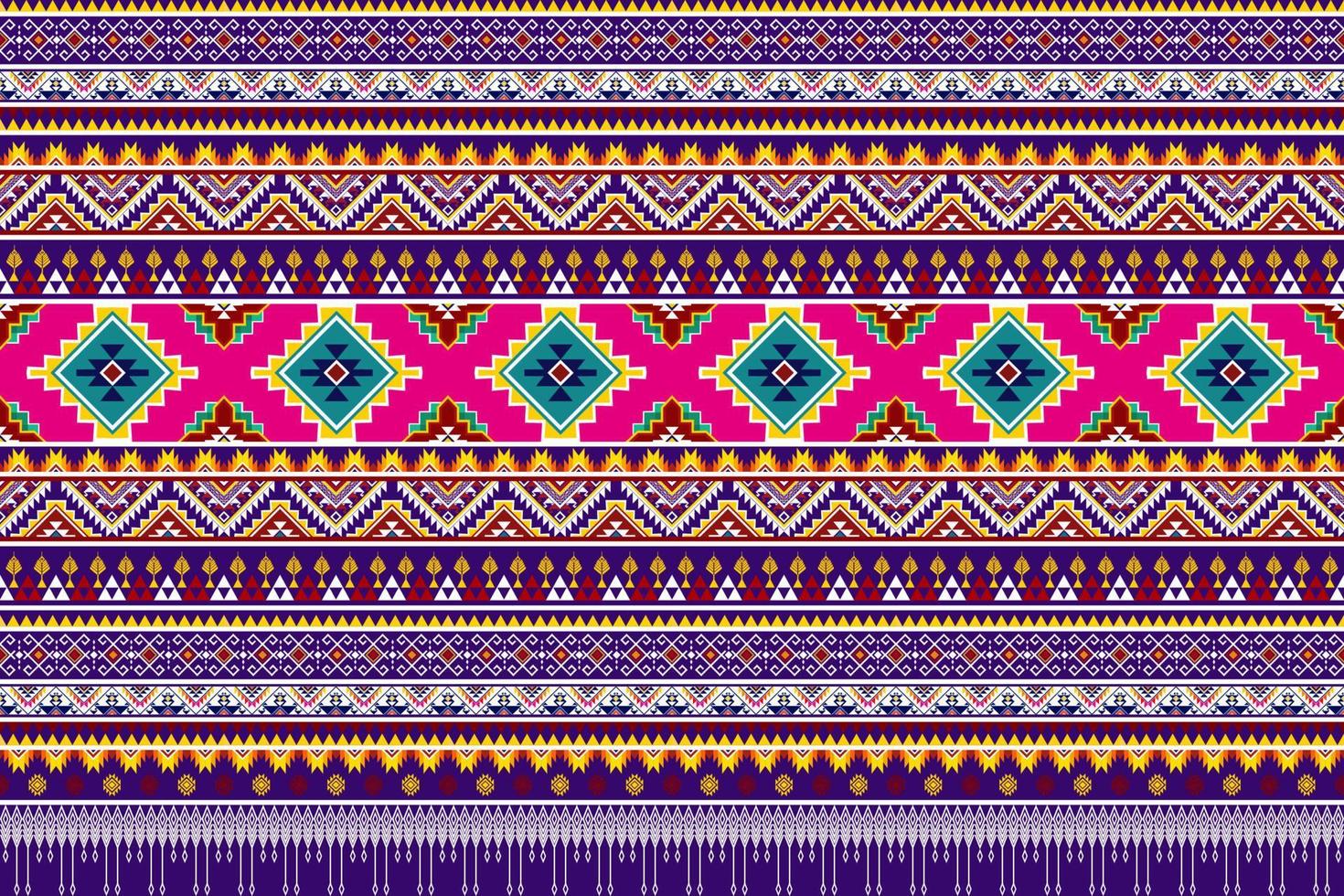 ikat abstract geometrisch etnisch patroonontwerp. Azteekse stof tapijt mandala ornament etnische chevron textiel decoratie behang. tribal boho inheemse etnische turkije traditionele borduurvector vector