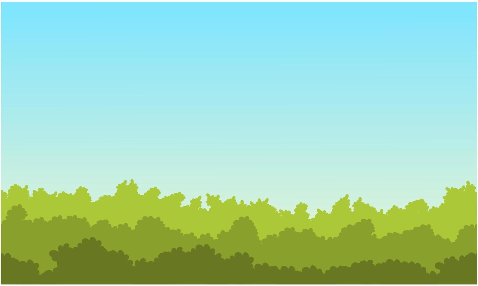 landschapsstruiken, struiktekening gratis vector