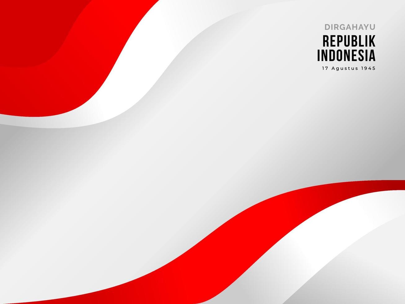 achtergrond indonesië onafhankelijkheidsdag vector
